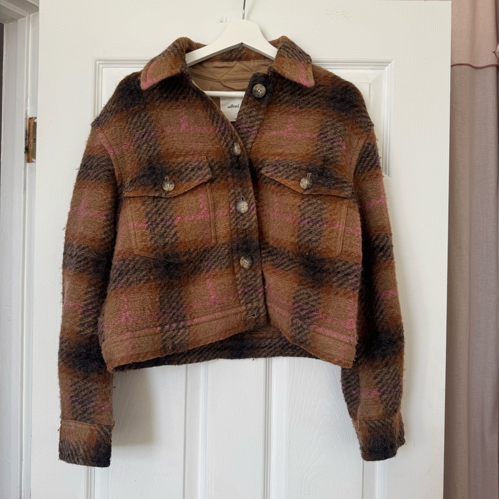 Aritzia Wilfred Free Autumn Shirt Jacket
